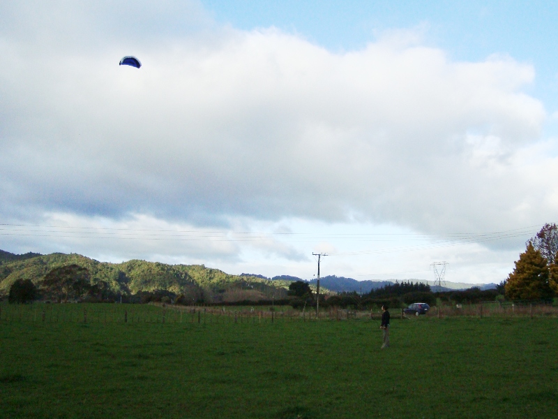 File:Flying a kite at the hash point.JPG