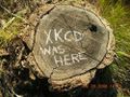 XKCD was here on Dinkelman Ridge.JPG