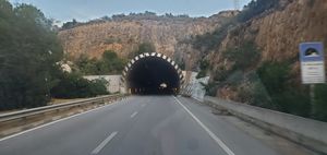 "road tunnel ahead"