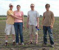 From left to right: Kyle, Kim, Matt, and  Brett