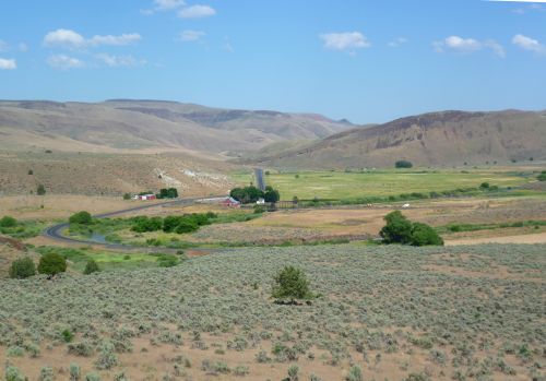 The Malheur River Valley.