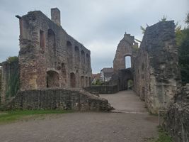 "ruins of medieval residential building"